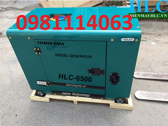 Máy phát điện Tomikama chạy dầu HLC - 8500 giá rẻ - 2