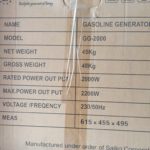 Bán máy phát điện Saiko GG-2000 chính hãng, giá tốt nhất