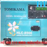 Máy phát điện chạy dầu Tomikama HLC – 8500 thương hiệu Nhật Bản