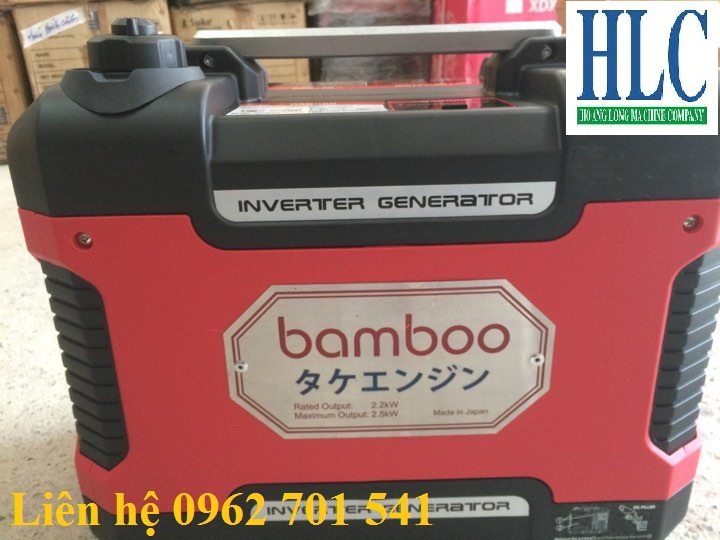 máy phát điện bamboo 2,5kw