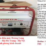 Tổng kho cung cấp các dòng máy phát điện giá rẻ tại Hà Nội