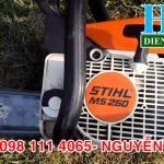 Hướng dẫn khởi động máy cưa xích chạy xăng Stihl