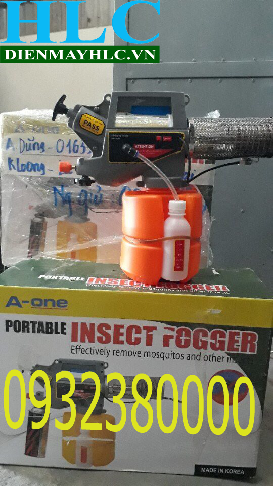 máy phun khói diệt côn trùng cầm tay mini HLC 100