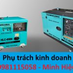 Máy phát điện chạy dầu tomikama thương hiệu của nhật