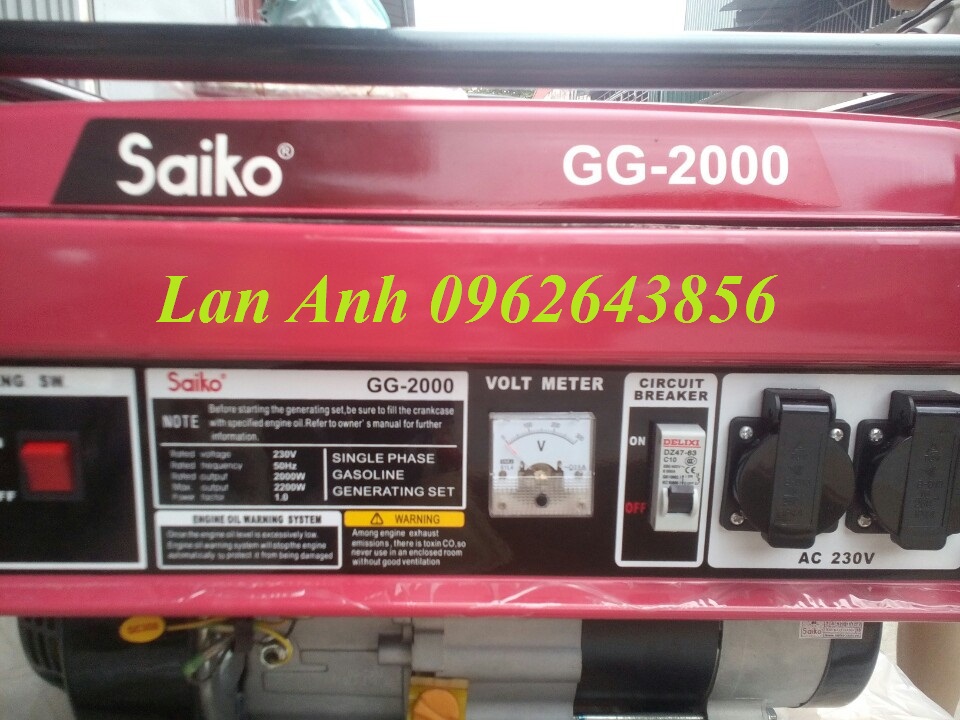 máy phát điện Saiko