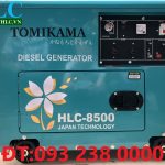 Máy phát điện chạy dầu chống ồn Tomikama giá tốt nhất thị trường