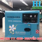 Máy phát điện chạy dầu Tomikama HLC 8500 giá rẻ toàn quốc