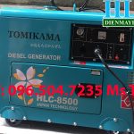 Máy phát điện chạy dầu Tomikama HLC 8500 công suất định mức 7kva