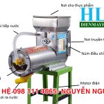 Máy xay nghiền nghệ, sắn, gừng chế thành tinh bột