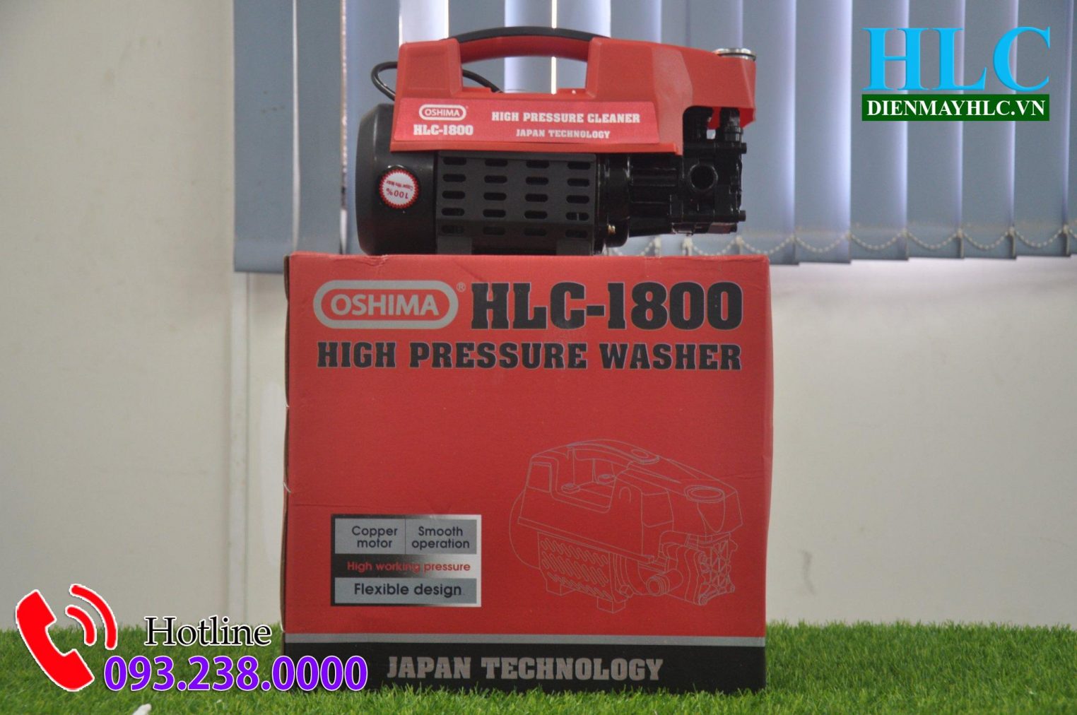 máy rửa xe thông minh Oshima HLC 1800 1