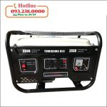 Máy phát điện gia đình chạy xăng Tomikama 2500: Nhỏ nhưng có võ