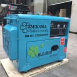 Máy phát điện chạy dầu Tomikama HLC 6500 tiết kiệm nhiên liệu, chống ồn tốt