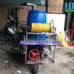 Tự chế máy phun thuốc công nghiệp 150L giá rẻ phun tưới trừ sâu