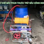 Máy phun thuốc tự chế đồng ruộng giá rẻ công nghiệp chạy xăng