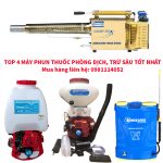 Top 4 máy phun thuốc Tomikama phòng dịch phun trừ sâu giá rẻ