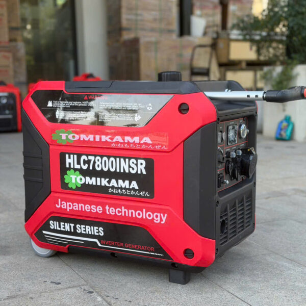 -Công suất tối đa  6kw
-Công suất liên tục 5.5kw
-Moto dây đồng 100%.  Điện áp: 220V- 50Hz 
-Kiểu động cơ 4 thì 170Fi làm mát bằng gió 
-Siêu cách âm , siêu tiết kiệm nhiên liệu 
-Khơi động : đề và giật nổ Star Stop , có điều khiển từ xa 
Di chuyển : Có bánh xe tay kéo
-Có công DC, có cổng USB 
-Có chế độ Eco tiết kiệm nhiên liệu
-Dung tích bình xăng : 11 lít
-Dung tích nhớt : 0,6 lít
-Kích thước : 66cm X 46X62
Trọng lượng : 37KG