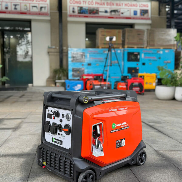 5800iser3 -Công suất tối đa :5KW
Công suất liên tục : 4,5KW
Moto dây đồng 100%. Điện áp: 220V- 50Hz
Kiểu động cơ 4 thì 172Fi làm mát bằng gió
-Siêu cách âm , siêu tiết kiệm nhiên liệu
-Khơi động đề nổ Star Stop . có điều khiển từ xa , giật nổ
-Có công DC, có cổng USB
-Có chế độ Eco tiết kiệm nhiên liệu
Dung tích bình xăng : 11 lít
Dung tích nhớt : 0,6 lít
Kích thước : 60.5cm X 48 X 52cm
Trọng lượng : 44KG
